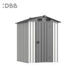 KingSuper series metal garden shed with Gable roof 5x6ft（3）