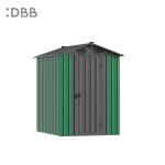 KingSuper series metal garden shed with Gable roof 5x6ft（7）