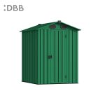 KingSuper series metal garden shed with Gable roof 5x6ft（8）