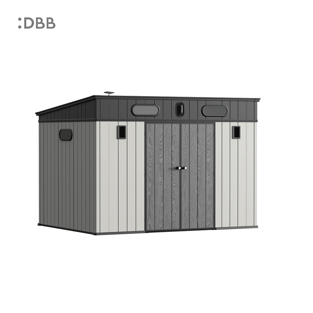 Kingcenter series Intelligent Plastic Sheds with Pent roof Stardust