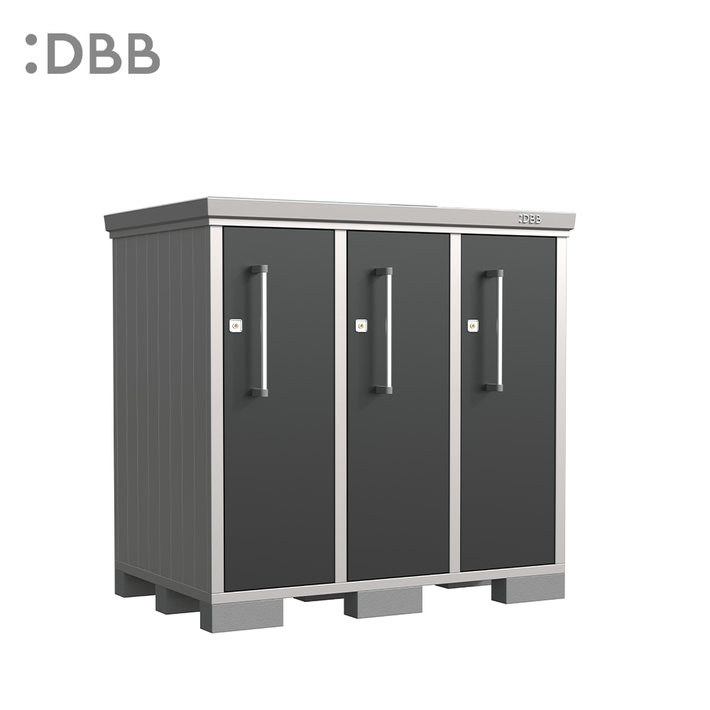 Multiple Unit Small storage shed（Hinged single door） wide950（3）